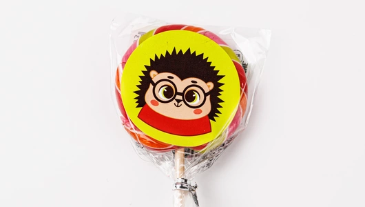 Карамель "Лесная академия" на палочке, 1 шт.