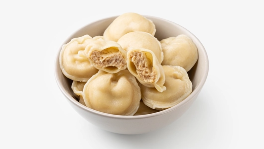 Пельмени рыбные с кижучем, 500 г Пельмени рыбные с кижучем, 500 г