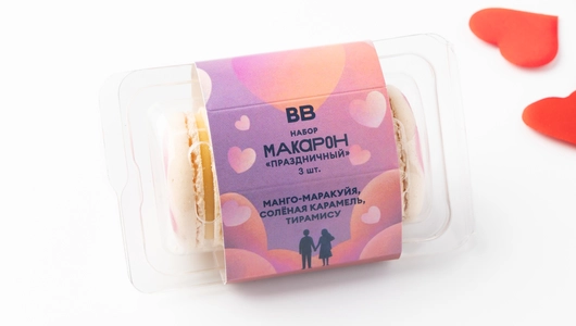 Набор макарон "Праздничный", 3шт