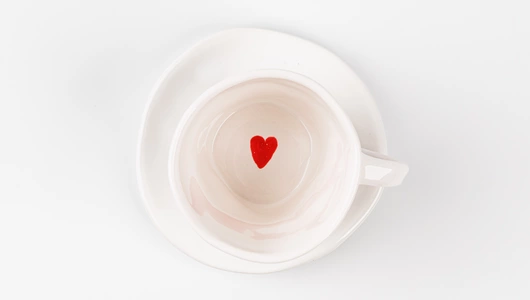 Кофейная пара "Сердце" Кофейная пара "Сердце"