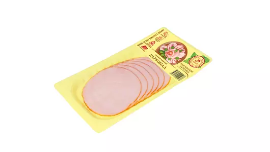 Карбонад Иней копчено-вареный нарезка 100 г