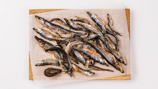 Корюшка ладожская вяленая, 80г.