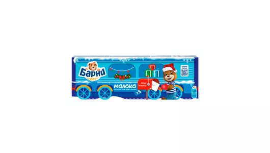 Пирожное бисквитное Барни с&nbsp;молочной начинкой 150 г