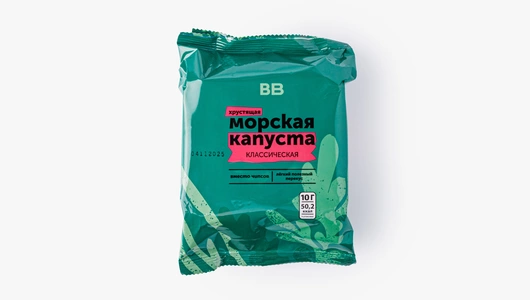 Морская капуста хрустящая классическая, 10 г
