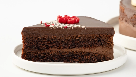 Торт "Трюфельный подарок" постный