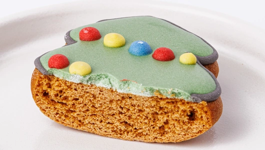 Пряник-мини имбирный "С новым годом", кафе