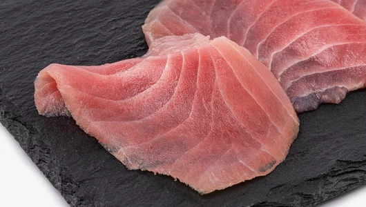 Тунец слабосоленый ломтики зам., 100 г