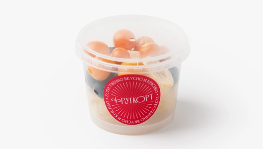 Фруктовый микс (банан, голубика, физалис), 170 г