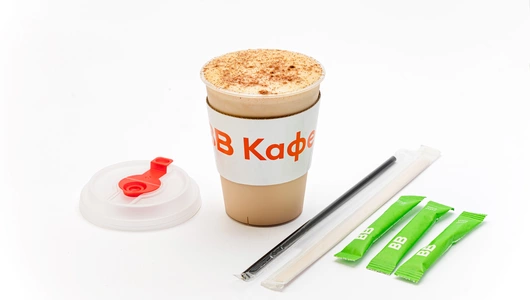 Кофе раф "Пряный тыквенный" 0.3 , кафе