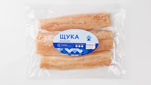 Щука филе без кожи зам.