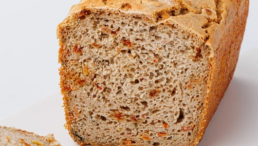 Изделие х/б из гречневой муки с вялеными томатами без глютена, замороженное