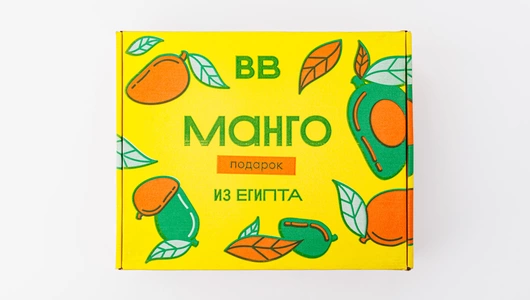 Манго в подарочной коробке, 4 шт
