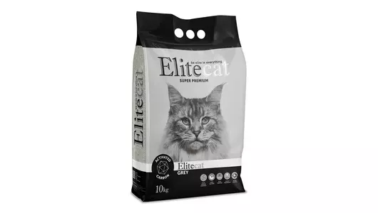ELITECAT Наполнитель комкующийся с активированным углем «Activated Carbon», 11.4л / 10кг
