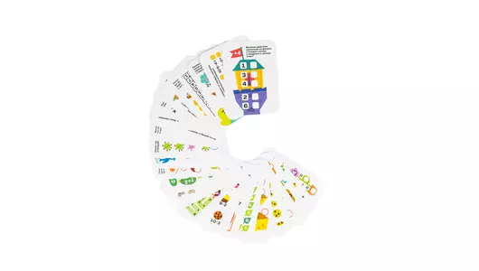 Мини-игры Bondibon с карточками Математические лабиринты