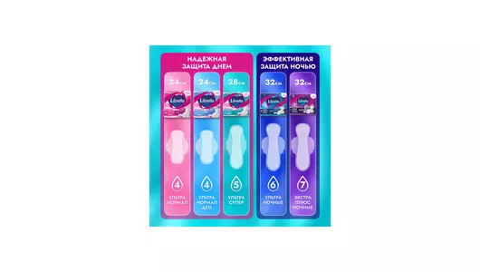 Прокладки гигиенические Libretta Ультра супер с мягкой поверхностью 8 шт Прокладки гигиенические Libretta Ультра супер с мягкой поверхностью 8 шт