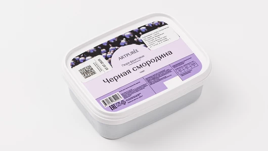 Пюре из черной смородины, зам.