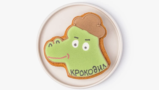 Пряник имбирный "Хиты Чуковского", 1 шт.