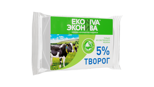 Творог ЭкоНива 5% 180 г