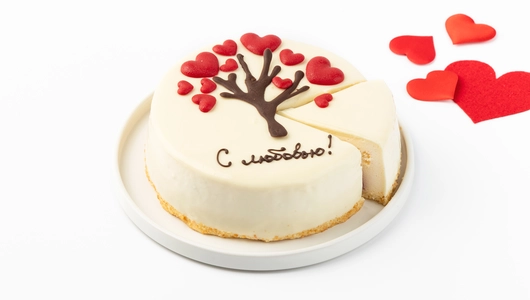 Торт "Дерево любви" ванильный лесные ягоды