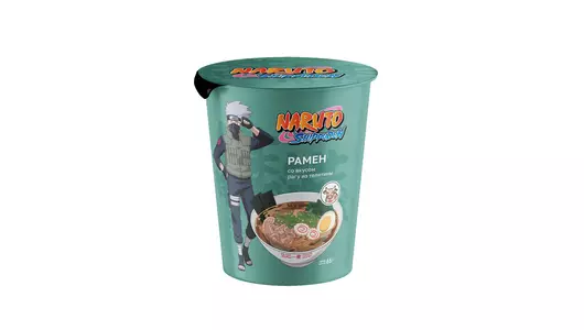 Лапша Naruto Рамен со вкусом рагу из телятины стакан 65 г