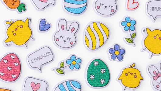 Наклейки декоративные для&nbsp;яиц