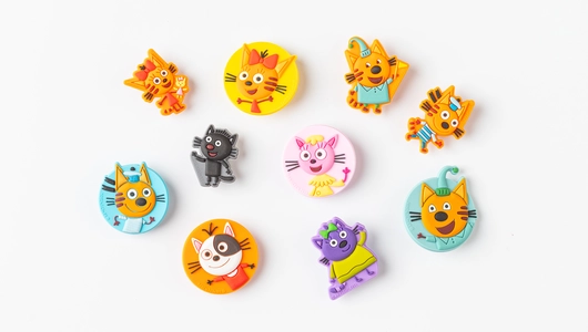 Яйцо шоколадное с подарком, 20г (Три кота) Яйцо шоколадное с подарком, 20г (Три кота)