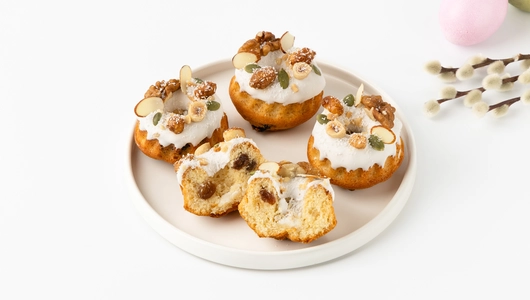 Кексы-мини "Пасхальные", 4 шт