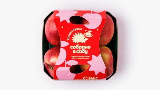 Яблоки Космик Крисп "Собрано в&nbsp;саду", 4 шт