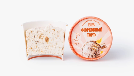 Пломбир "Морковный торт"