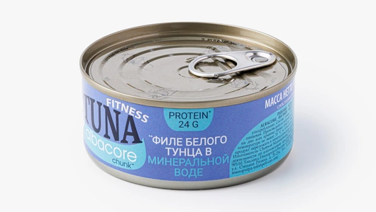 Тунец белый филе в минеральной воде, 140 г