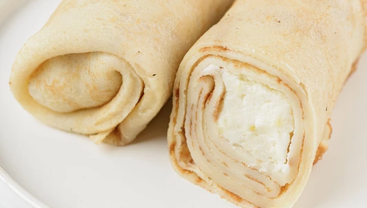 Блины лимонные с&nbsp;рикоттой