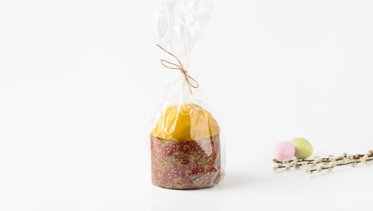 Кулич "Пасхальный", дрожжевой (с изюмом), 400 г