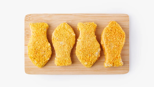 Котлеты рыбные из&nbsp;минтая с&nbsp;сыром "Рыбки" зам., 280 г