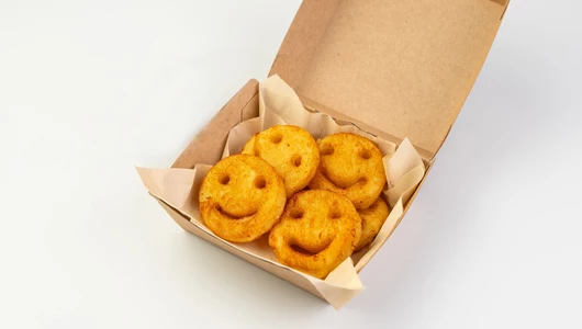 Картофельные смайлики