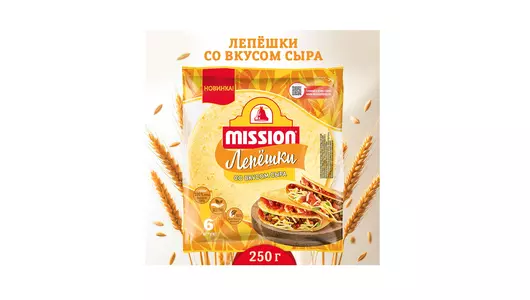 Тортильи Mission со вкусом сыра 250 г Тортильи Mission со вкусом сыра 250 г