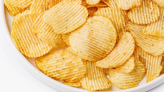 Чипсы картофельные рифленые со вкусом "Том Ям"