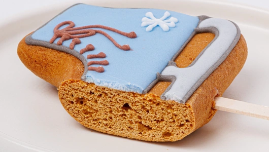 Пряник имбирный на&nbsp;палочке "Морозная", 1 шт. (коллекция)