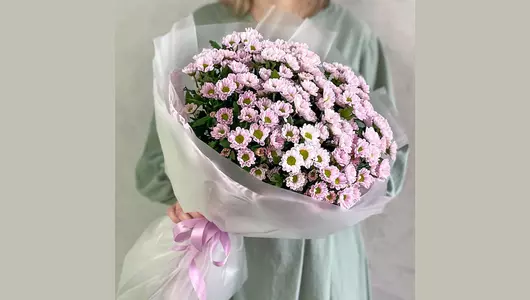 Букет 15 ромашковых сантини FMART by flowwow