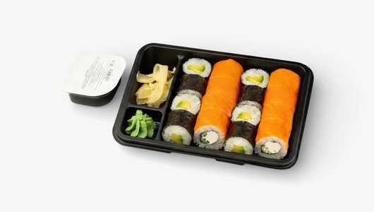 Сет роллов "Фитнес пара" (Лайт фила, Авокадо маки)