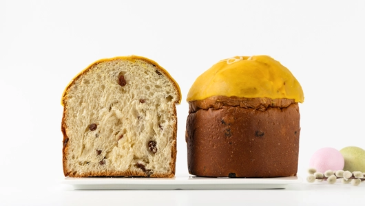 Кулич "Пасхальный", дрожжевой (с изюмом), 400 г