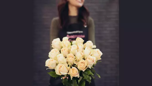 Роза шарман 5 шт. (50см)