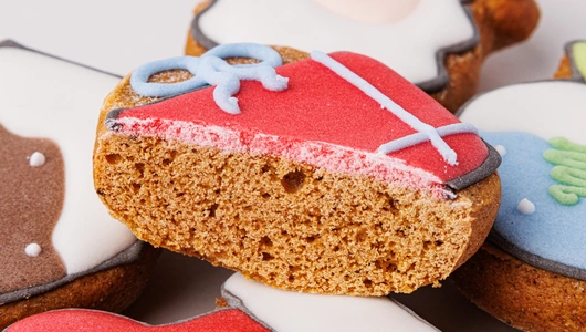 Пряники-мини имбирные "Зимняя сказка", 1 уп.