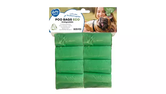 DUVO+ Пакеты для уборки за собакой "Био", зелёные, 33х20см, 8x20шт (Бельгия) DUVO+ Пакеты для уборки за собакой "Био", зелёные, 33х20см, 8x20шт (Бельгия)