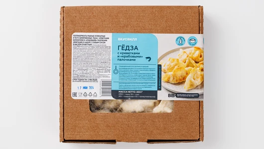 Гёдза с&nbsp;креветками и&nbsp;крабовыми палочками, зам.