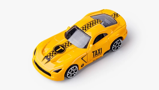 Машинка металлическая "Такси и полиция"