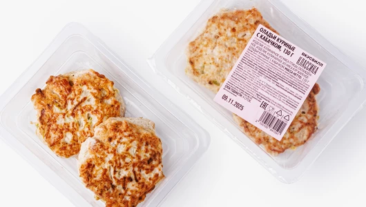 Оладьи куриные с кабачком, 130 г