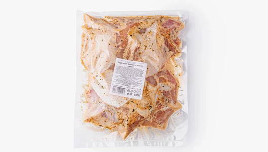 Бедра цыплят-бройлеров в чесночном маринаде