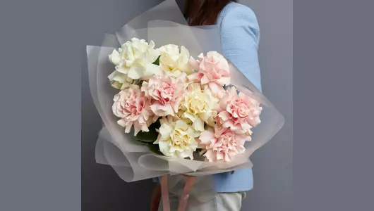 Французские розы, 9 шт FMART by flowwow