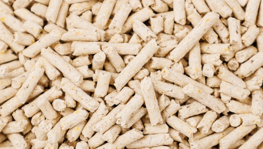 Наполнитель для кошачьего туалета из горохового волокна без запаха, 2,5 кг Наполнитель для кошачьего туалета из горохового волокна без запаха, 2,5 кг