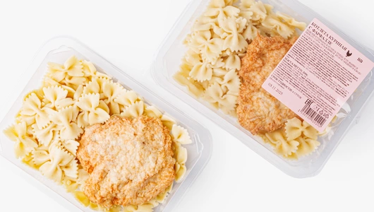 Котлета куриная с фарфалле